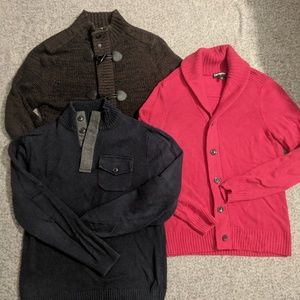 Express men's sweaters
